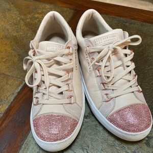 Sketchers Rose Gold Sneakers- Size 9.0 US.